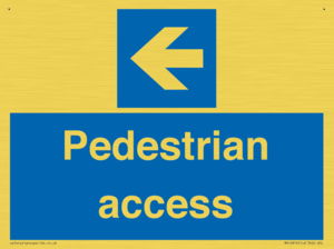 Pedestrian access